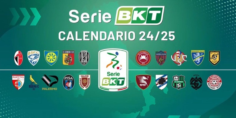 Serie B mùa giải 2024-2025 là cuộc đọ sức của 20 CLB tại Ý