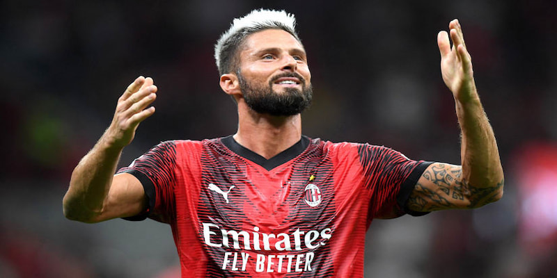 Giroud là một trong những tay săn bàn cừ khôi của Rossoneri